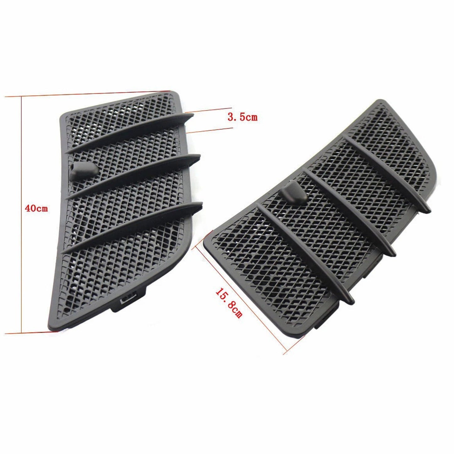 Griglia radiatore cofano destra+sinistra 1648804305 per Mercedes W164 Classe ML e GL