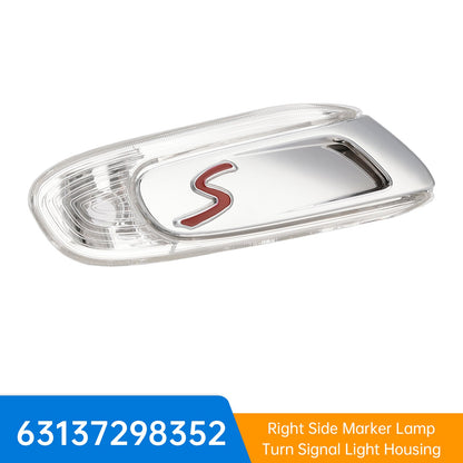 Alloggiamento luce indicatore di direzione lato destro MINI F55 F56 F57 S 2014-2021 63137298352