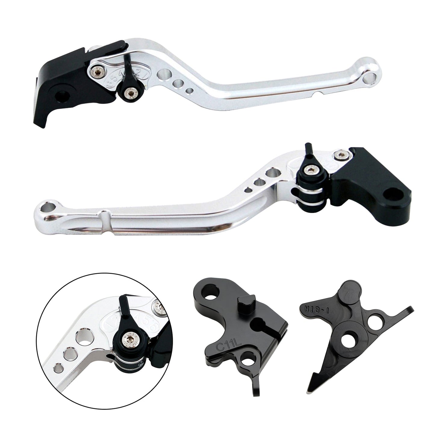 Leva frizione freno lunga adatta per HONDA CRF1100L Africa Twin 2020-2021