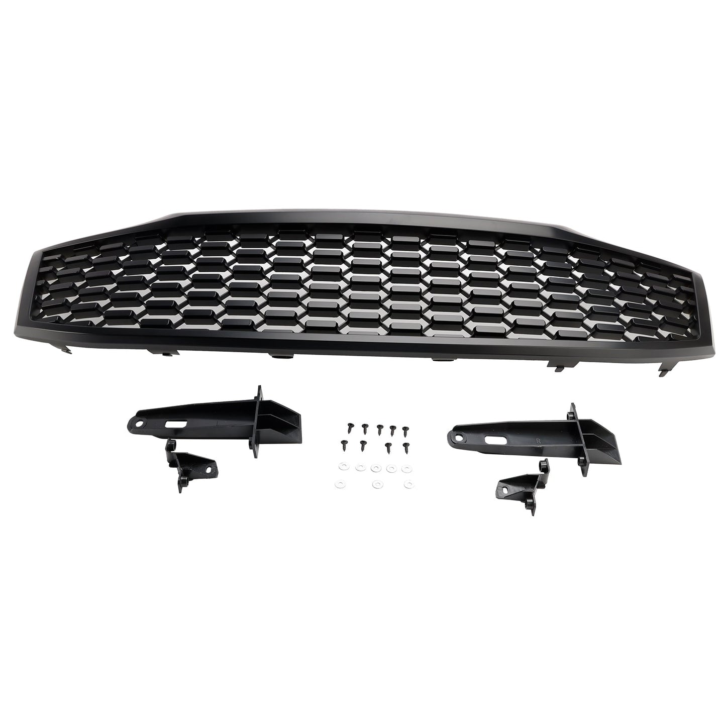 Griglia paraurti anteriore nera opaca Toyota Hilux Vigo MK7 2012-2014