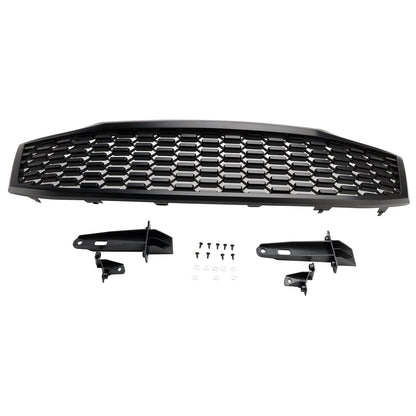 Griglia paraurti anteriore nera opaca Toyota Hilux Vigo MK7 2012-2014