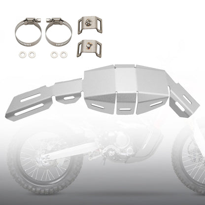 Copertura decorativa in acciaio per supporto laterale di scarico Honda Crf 250 300 2021-2023