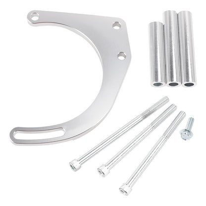 Kit di montaggio per pompa dell'acqua regolabile elettricamente con staffa alternatore 551672E per Chevy