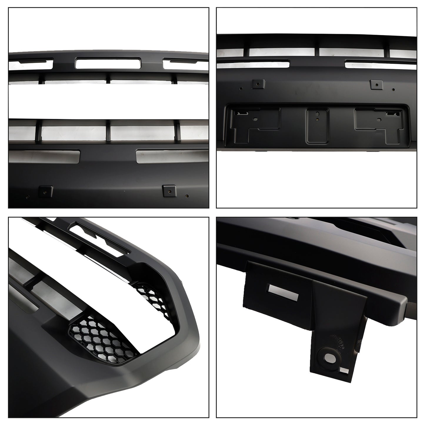 Grill per paraurti anteriore in stile Raptor per Ford Ranger 2019-2023 T8 W/LED