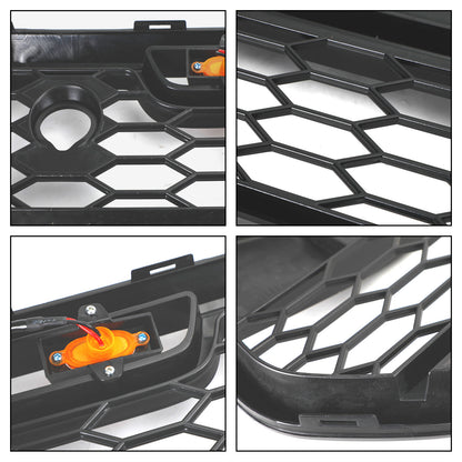 2015-2018 Ford Transit MK8 Raptor Griglia del paraurti anteriore nero matto w / LED