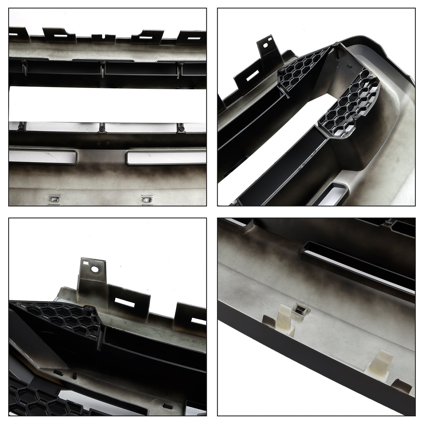 Griglia paraurti anteriore Matt Black Ford Ranger 2015-2019 T7 Stile Raptor