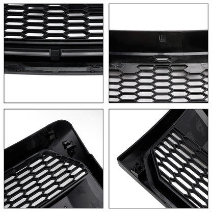 Griglia paraurti anteriore stile Raptor nero lucido adatta per Ford F150 2009-2014