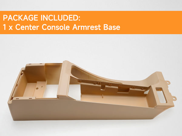 2002-2006 BMW E46 325i 328i Center Console Bracciolo Trim Base Per Guida A Sinistra