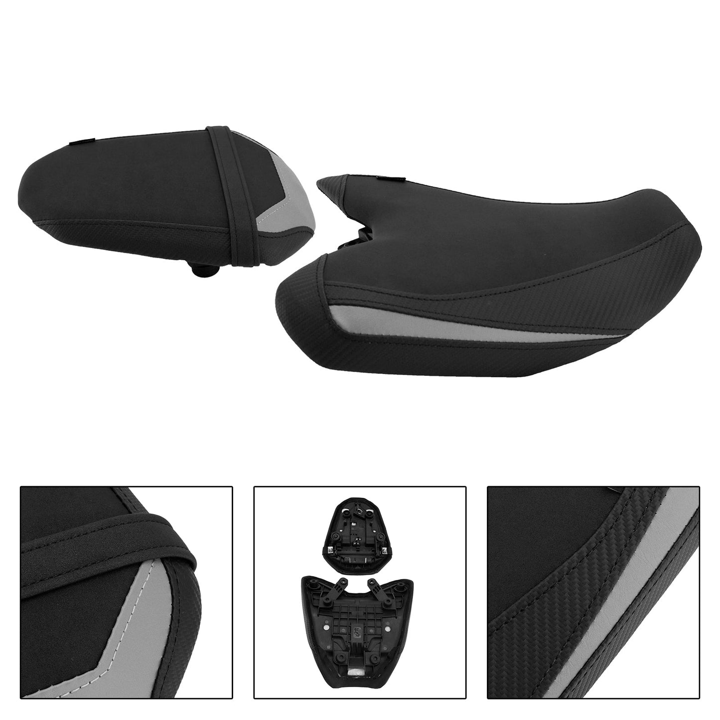 Kit sella posteriore per pilota e passeggero per Yamaha MT-07 689cc, anni 2025-2026