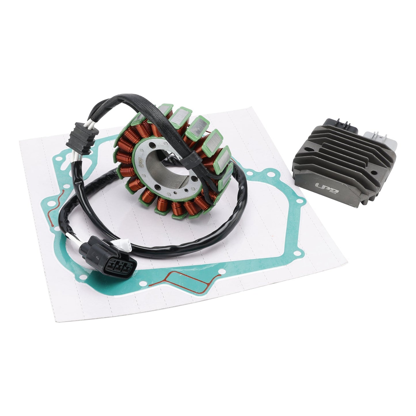 Regolatore dello statore dell'alternatore Yamaha RS Vector Mountain SE 2006-2007 con guarnizione 8ES-81410-00
