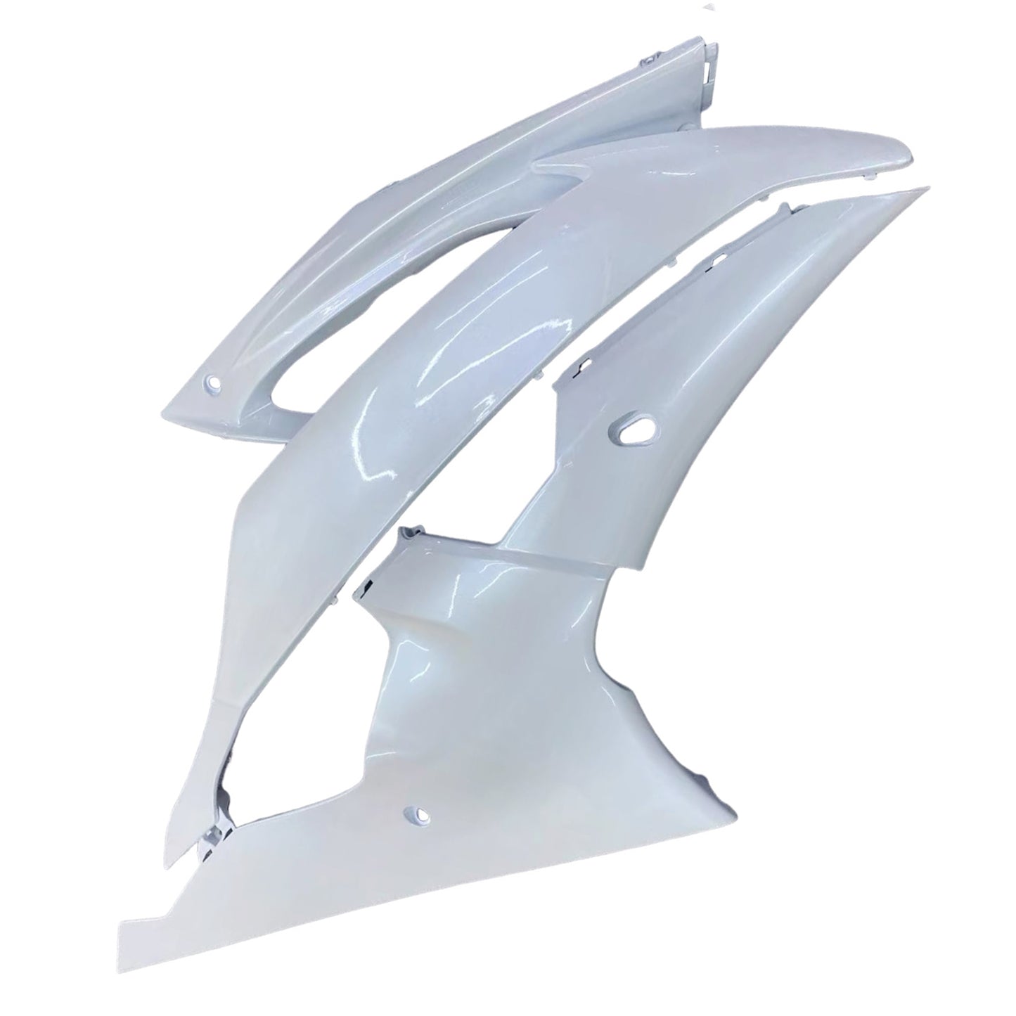 Kit carenatura addominali in plastica adatta per Yamaha YZF 600 R6 2008-2016