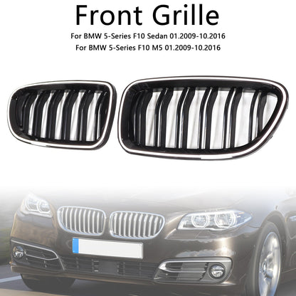 11.2009-02.2017 BMW Serie 5 F11 Touring Rene Paraurti Griglia Griglia Nero Lucido 51137203649 51137203203