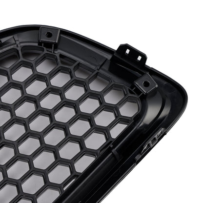 Griglia a nido d'ape per paraurti anteriore nero lucido Volvo S40 V50 2008-2012
