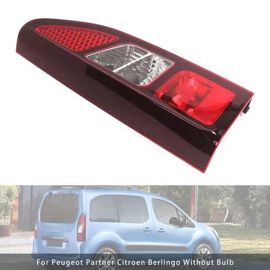 3/2012-2018 Citroen Berlingo Mk2 Van (modelli con porta verticale posteriore) Gruppo fanale posteriore sinistro 9677205180