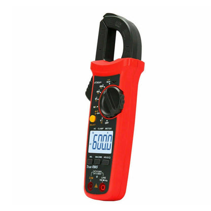 Pinza amperometrica digitale UT202A+, 6000 conteggi, selezione automatica della portata, True RMS, multimetro NCV.