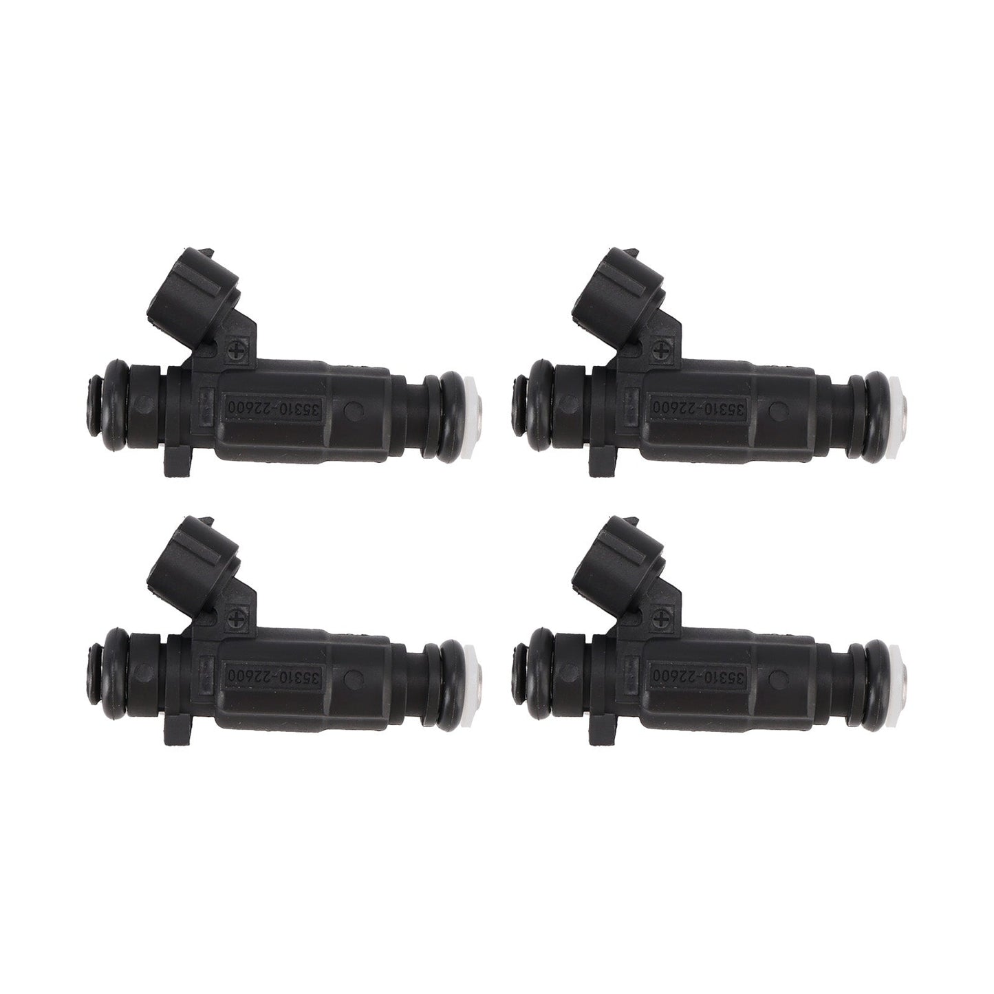 4 iniettori di carburante per Hyundai Accent 2000-2005 e Getz 2003-2005, codice 35310-22600.