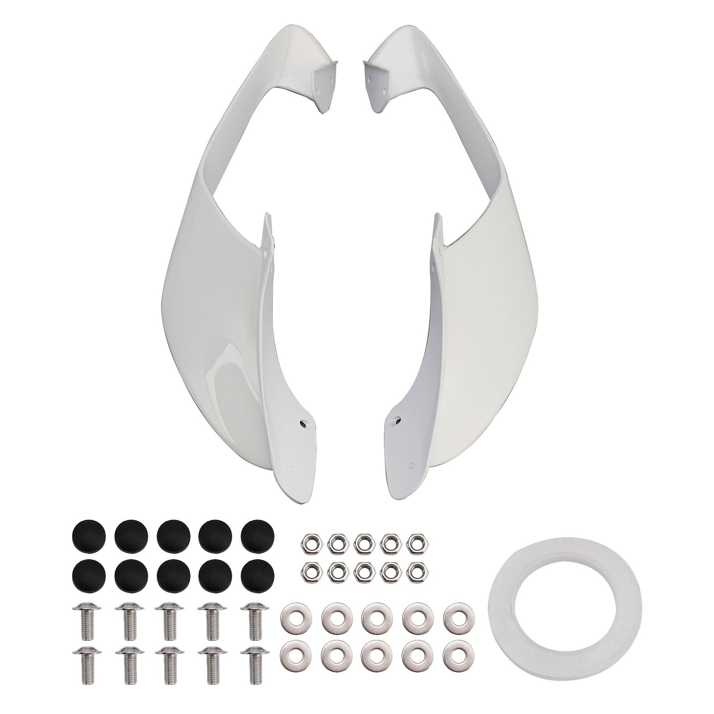 Alette laterali anteriori per Yamaha YZF R1 R1M 2021-2024, spoiler e carenatura