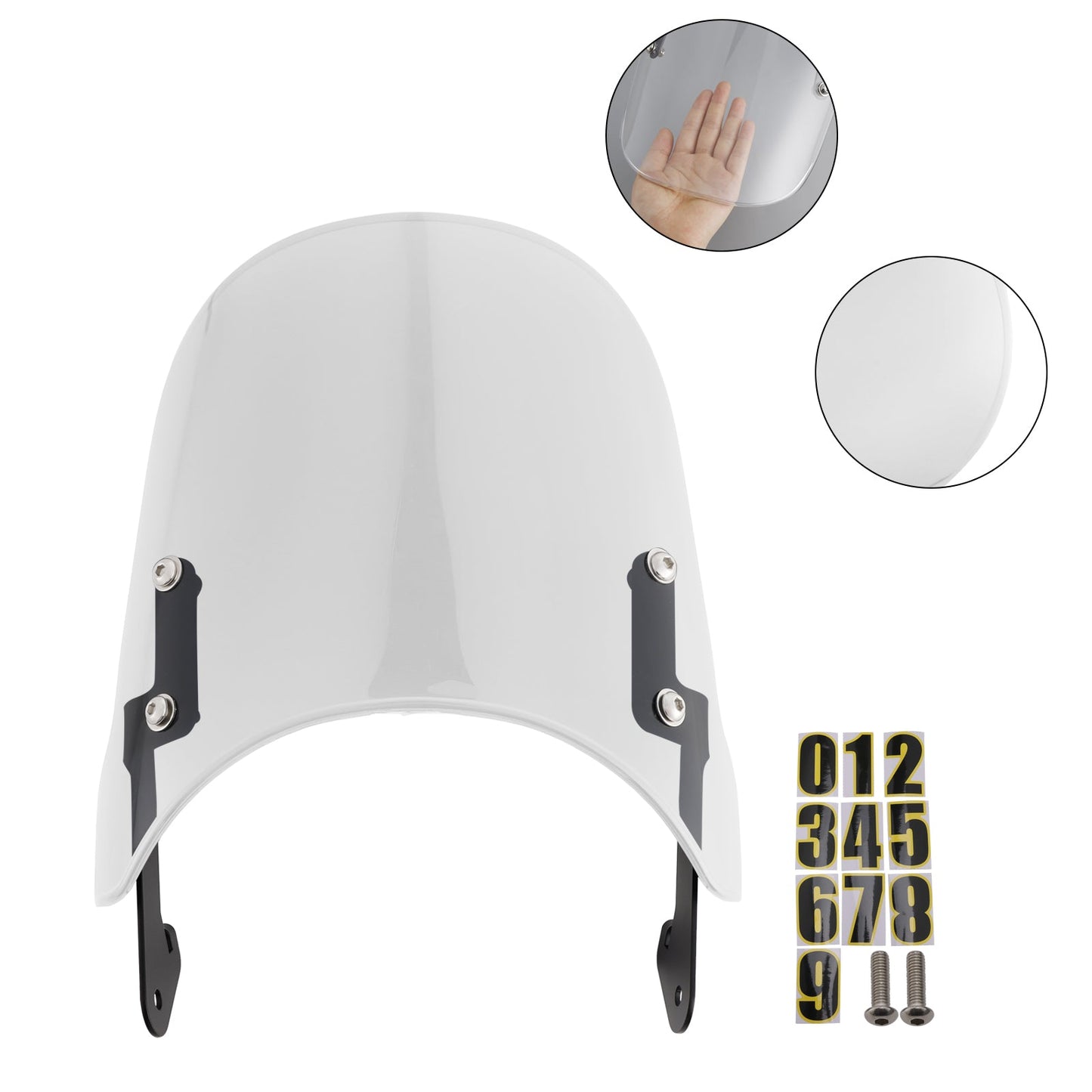 Parabrezza Parabrezza adatto per YAMAHA XSR 155 2020-2023 XSR 125 2024-2025