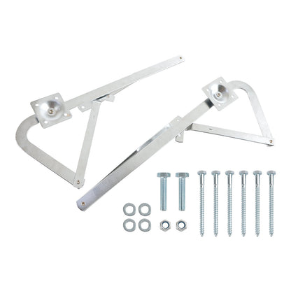 Coppia bracci cerniera per scaletta per soffitta per MFG Werner serie 55-2 dopo il 2010