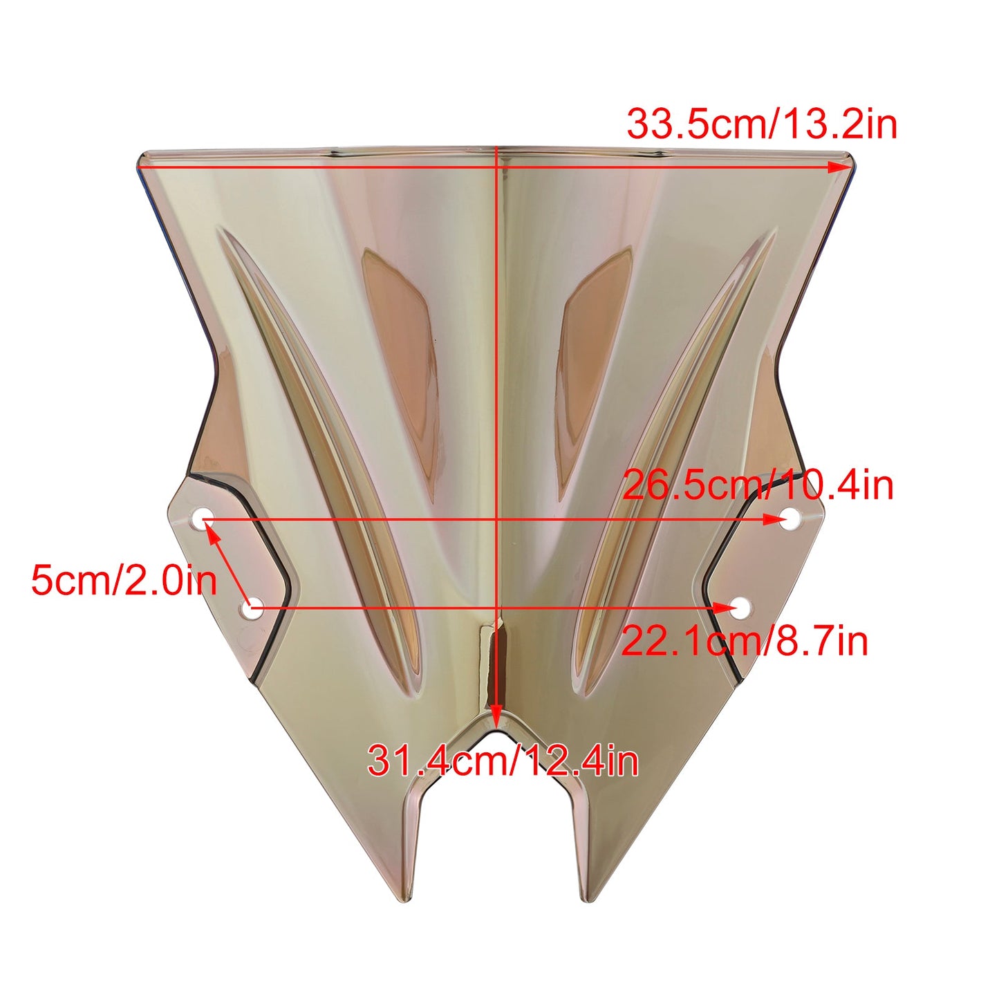 Parabrezza KAWASAKI NINJA 500 EX500R 2024-2025
