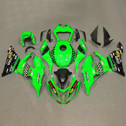 Kit carenatura iniezione in plastica ABS adatto per Kawasaki ZX6R 636 2013-2018