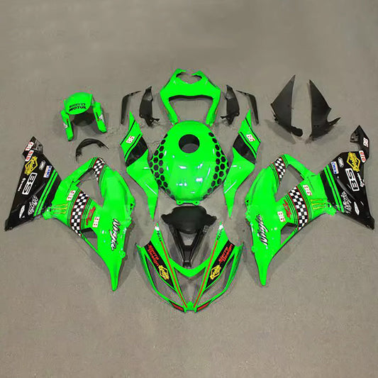 Kit carenatura iniezione in plastica ABS adatto per Kawasaki ZX6R 636 2013-2018