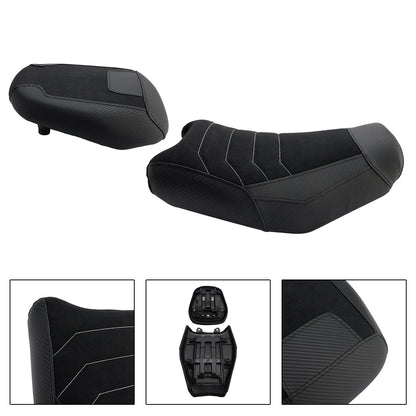 Kit di sedili posteriori neri per conducente e passeggero per Suzuki V-Strom 250Sx 2024-2025.
