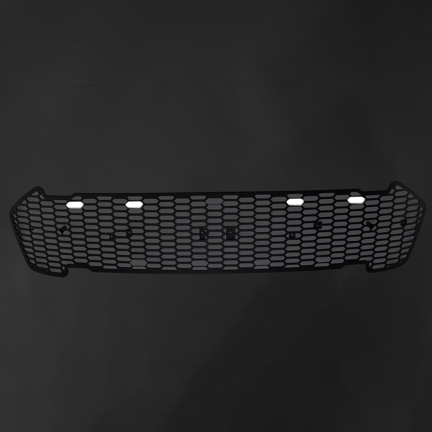 Griglia paraurti anteriore nero opaco adatta per Ford Ranger 2015-2019 T7 W/LED