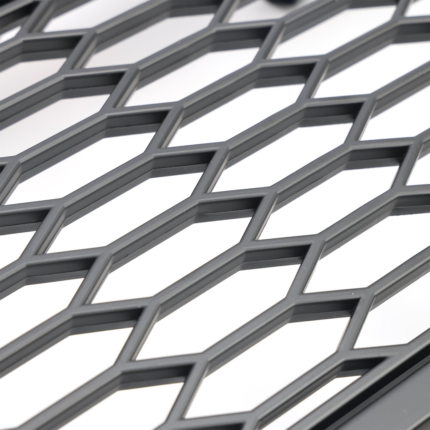 Griglia paraurti anteriore a nido d'ape nera opaca stile Raptor per Ford F150 1999-2003 con LED