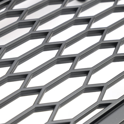 Griglia paraurti anteriore a nido d'ape nera opaca stile Raptor per Ford F150 1999-2003 con LED