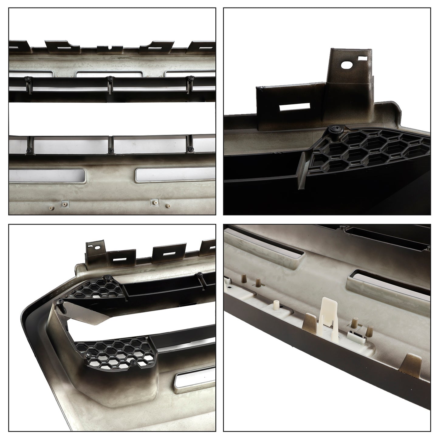 Grill per paraurti anteriore in stile Raptor per Ford Ranger 2019-2023 T8 W/LED