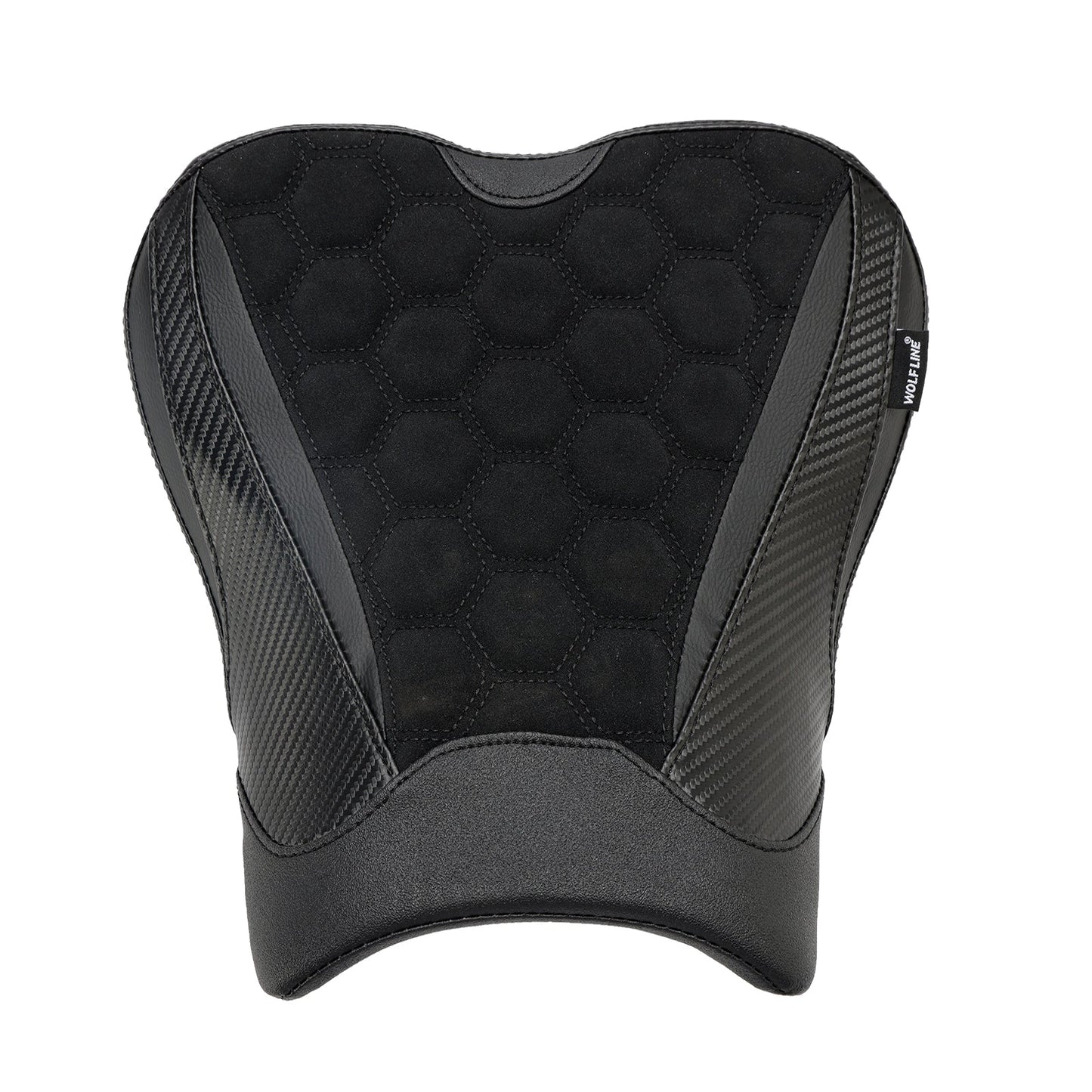Cuscino Raider per sedile anteriore conducente KAWASAKI Ninja ZX-4R ZX-4RR 2023 in poliuretano nero