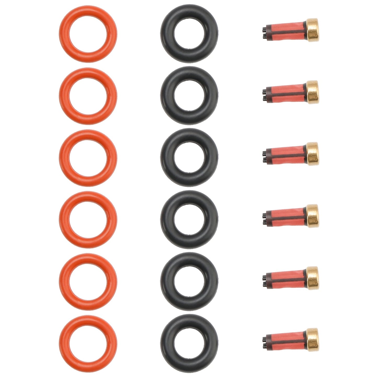 BMW E46 320i 323i 325i 328i 330i M52 M54 Kit di riparazione iniettori carburante 13537546244 13641437487