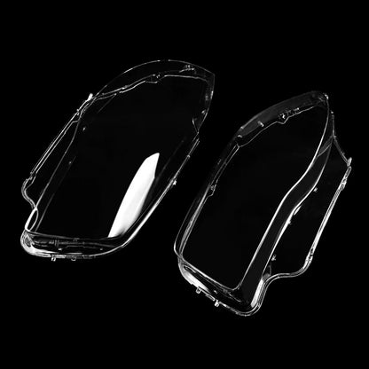 Copertura trasparente in vetro per faro anteriore BMW Serie 1 E81 E82 E87 E88 2 pezzi 2003-2011 63126924486,