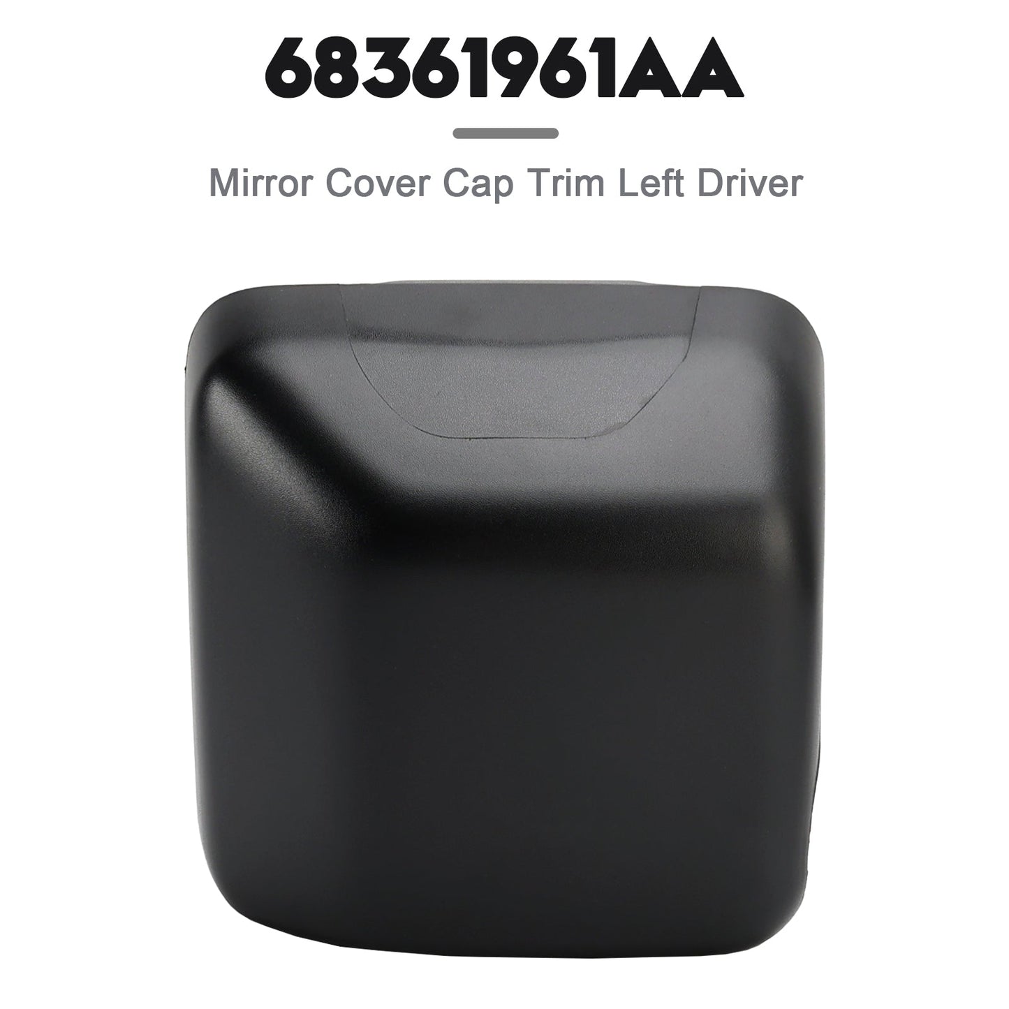 Copertura specchietto retrovisore lato guida sinistro per Jeep Wrangler Jl 2018-2023 68361961AA