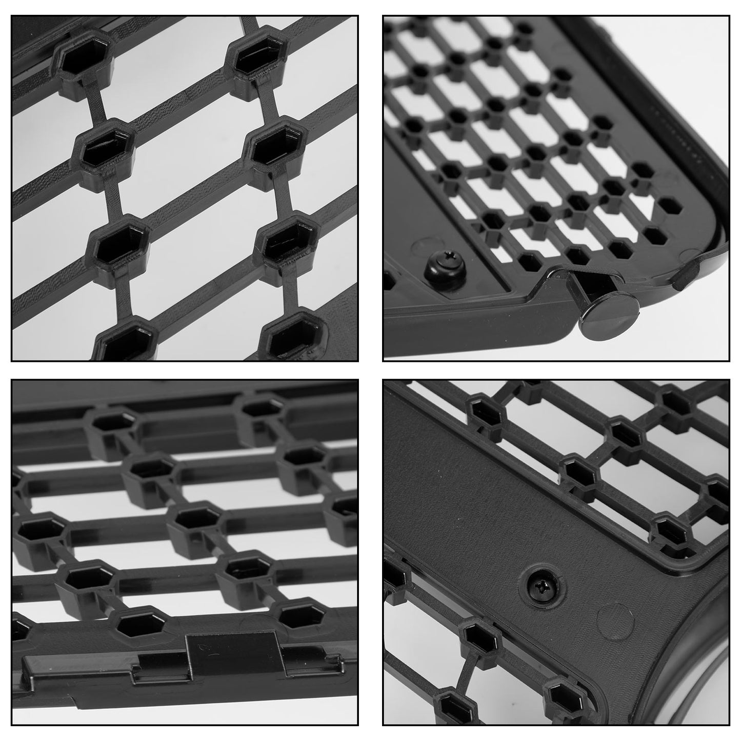 Per Classe C Benz W204 C300 C350 2008-2014 Griglia per paraurti anteriore Diamond