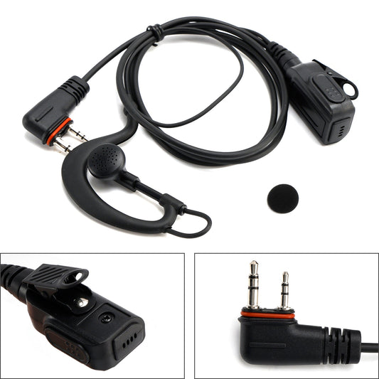 Cuffie con gancio auricolare ICOM A24/25-020 per ricetrasmittenti ICOM A25CE A25N A24