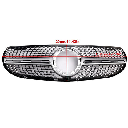 Griglia paraurti anteriore a diamante Mercedes-Benz X253 GLC250 GLC300 2020-2022