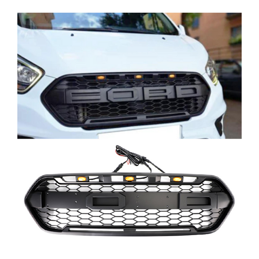 3 LED Griglia del paraurti anteriore stile Raptor Per Ford Transit Custom Trail 2018-2023