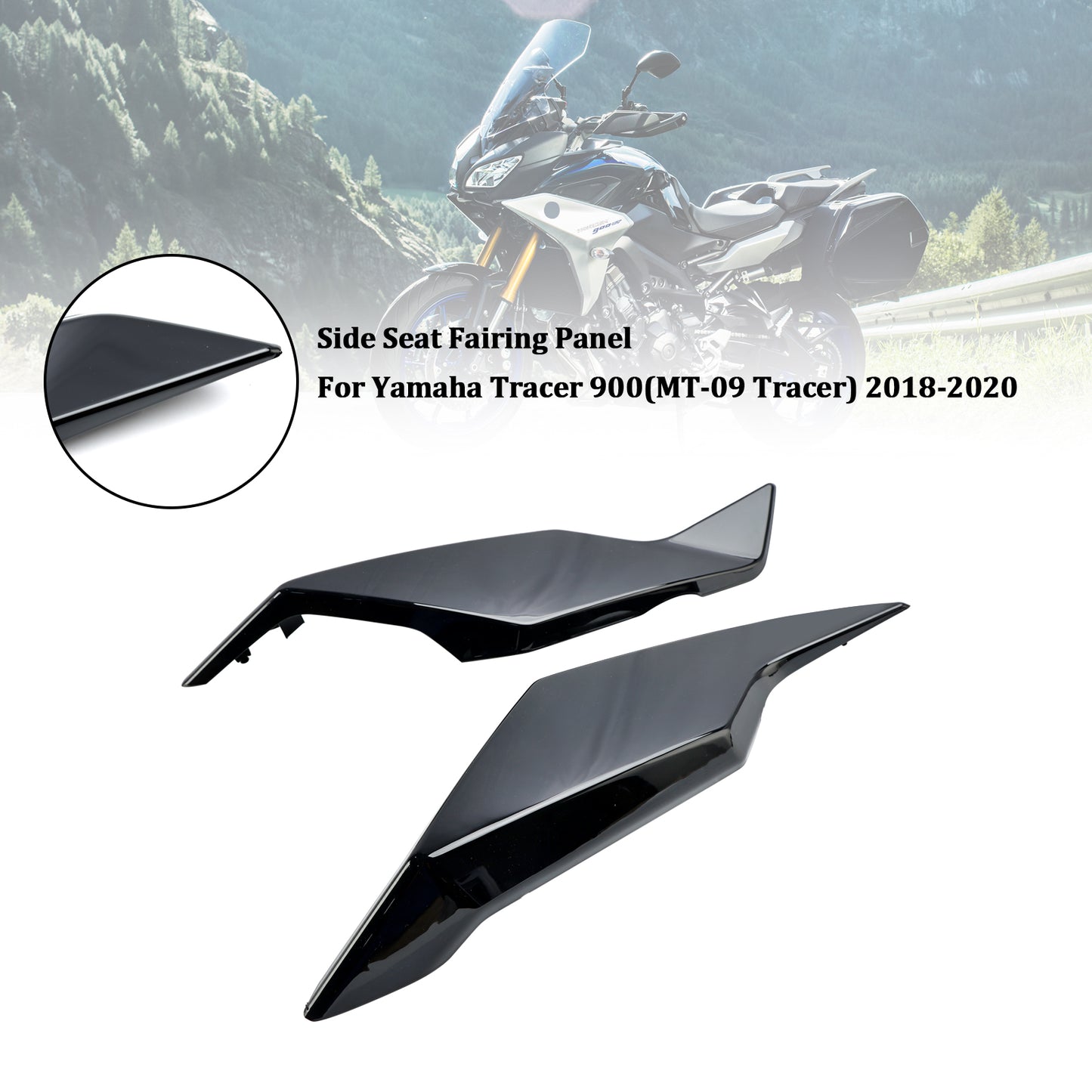 Pannello carenatura sedile laterale posteriore per Yamaha Tracer 900 / GT 2018-2020