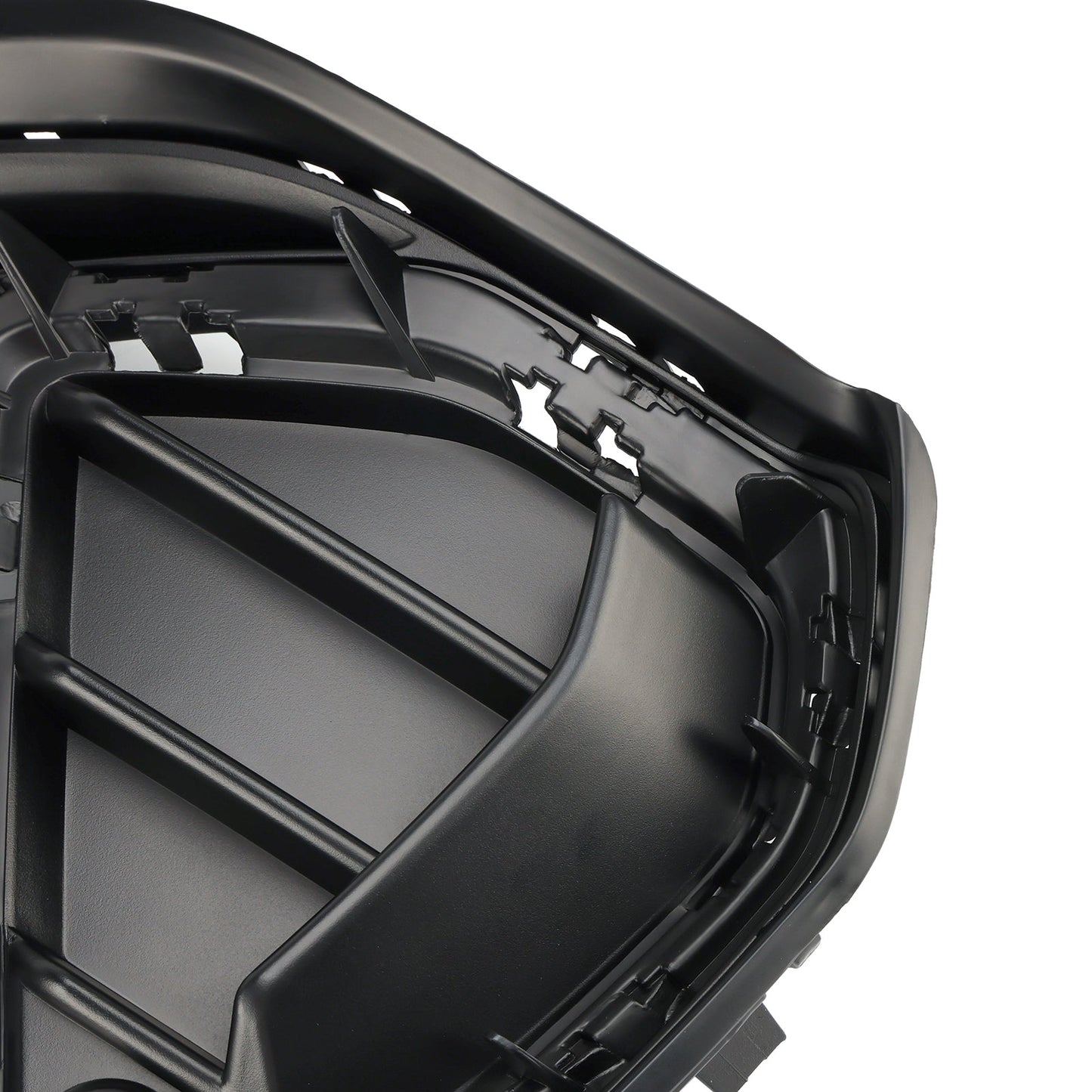 Griglia paraurti anteriore nera lucida Audi Q3 S-Line 2019-2022 (2 pezzi)
