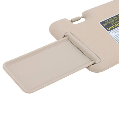 Visiera parasole sinistra beige per Toyota Highlander 2008-2013 74320-48500-E0
