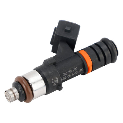 1 pz iniettore carburante per Ford Focus III Fiesta VI Mondeo IV 0280158207