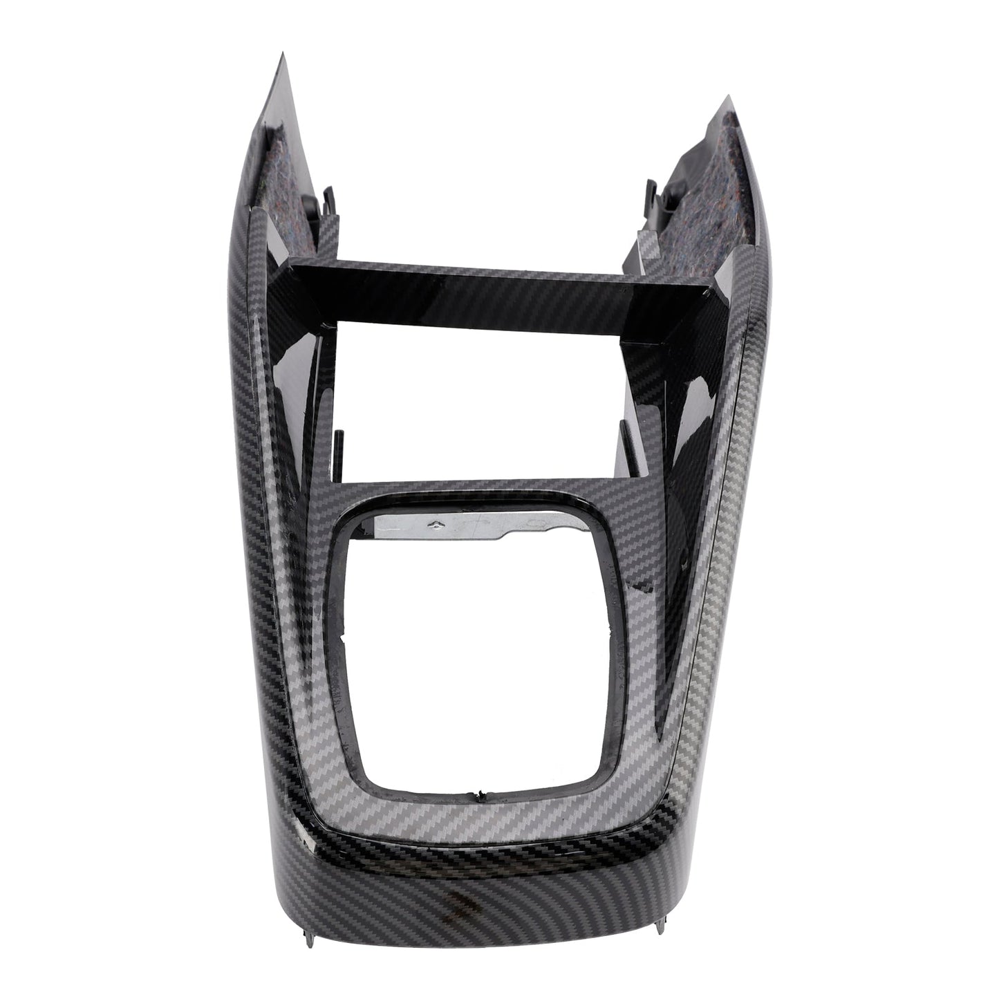 Rivestimento per console centrale auto VW Golf Jetta 1999-2005 1J1863201D con motivo in fibra di carbonio