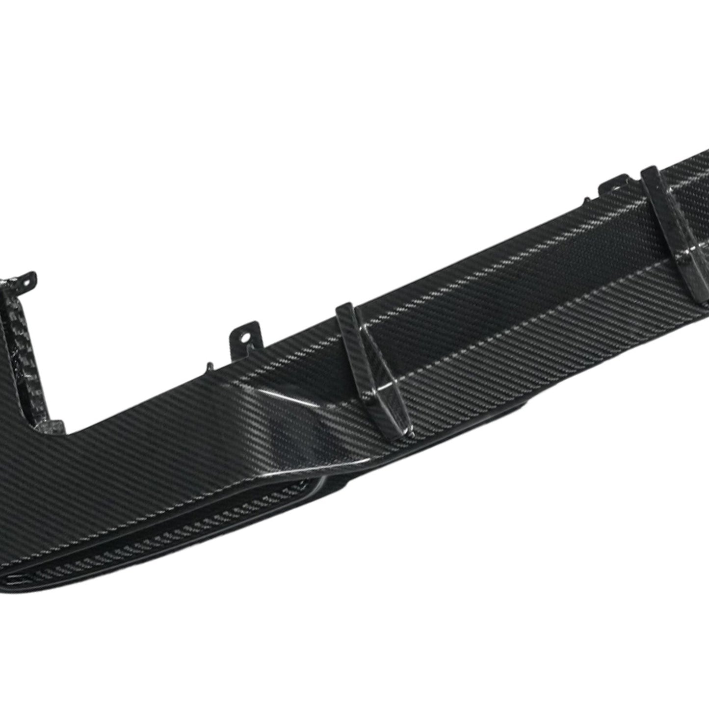 Diffusore anteriore e posteriore in fibra di carbonio a secco per paraurti, compatibile con Mercedes Classe G W465 2025+