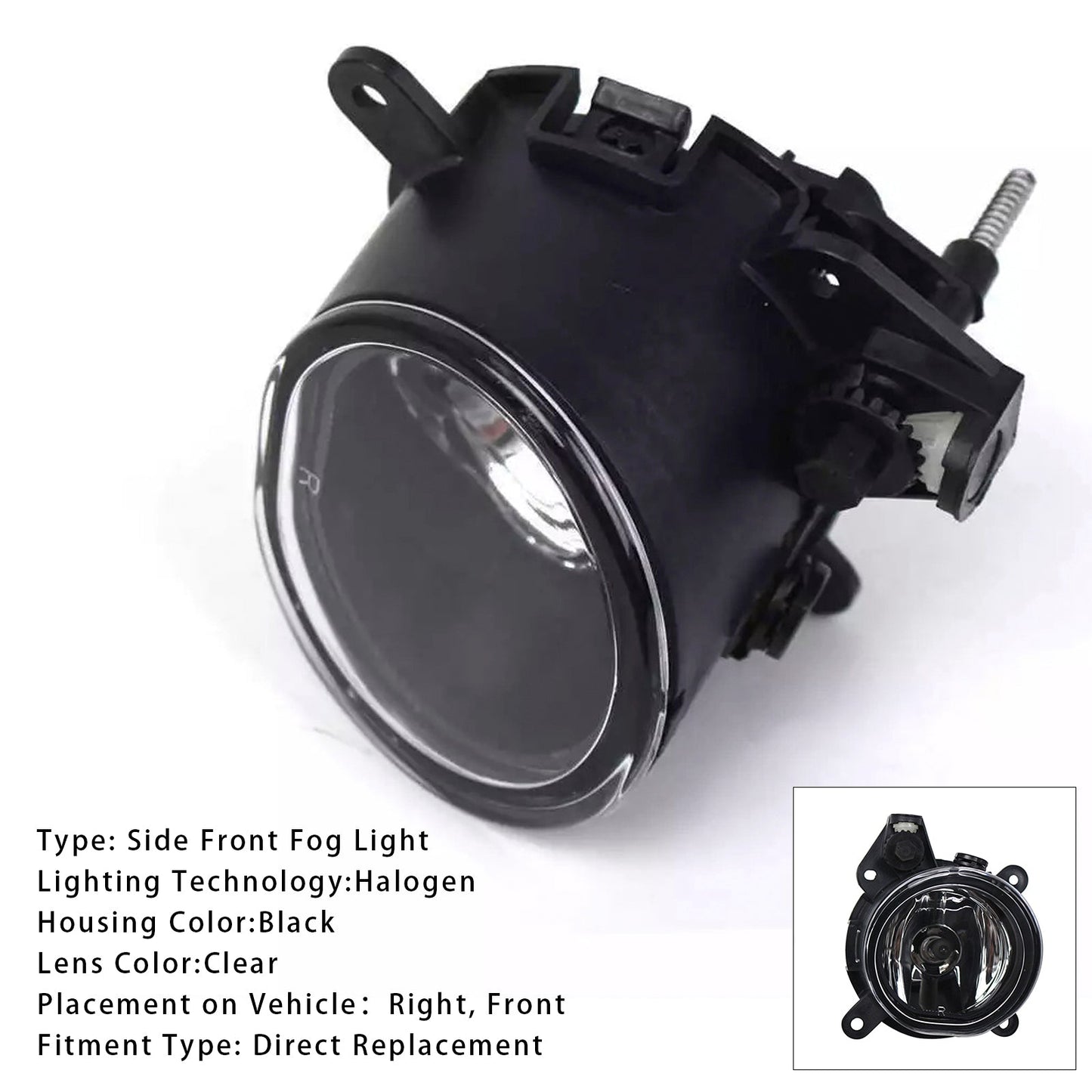 1 pz. Paraurti anteriore destro fendinebbia per Mini Cooper One R50 R52 R53 63176925050