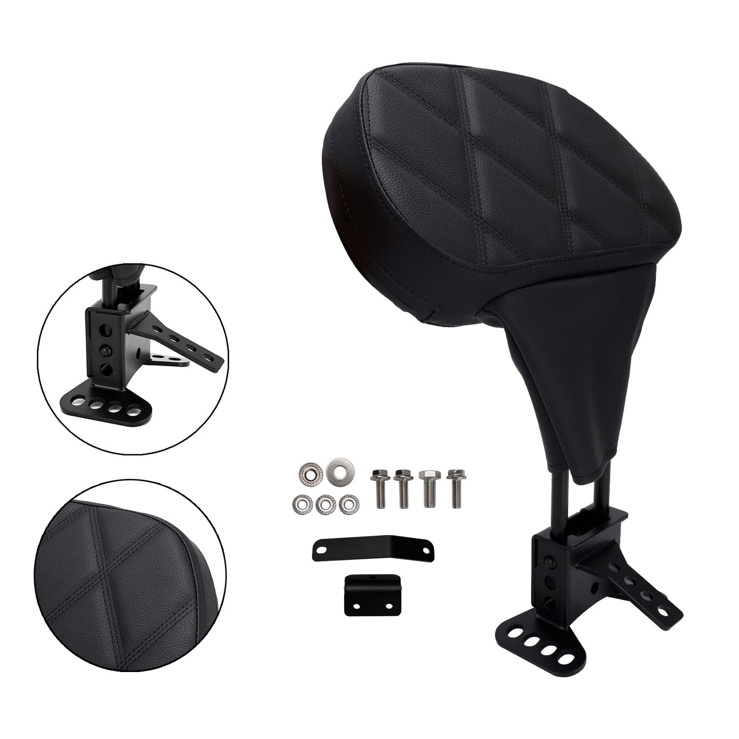 Cuscino per schienale conducente adatto per Street Electra Road Glide Road King Tri Glide 09-25