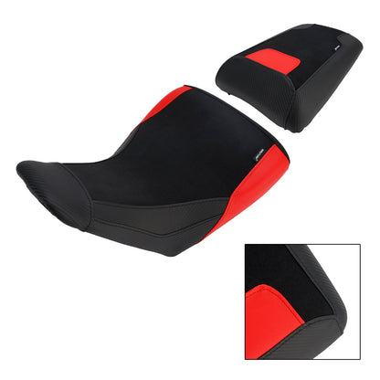 Cuscino inferiore per sella conducente e passeggero, colore rosso, per Suzuki V-Strom DL1050 2023-2025