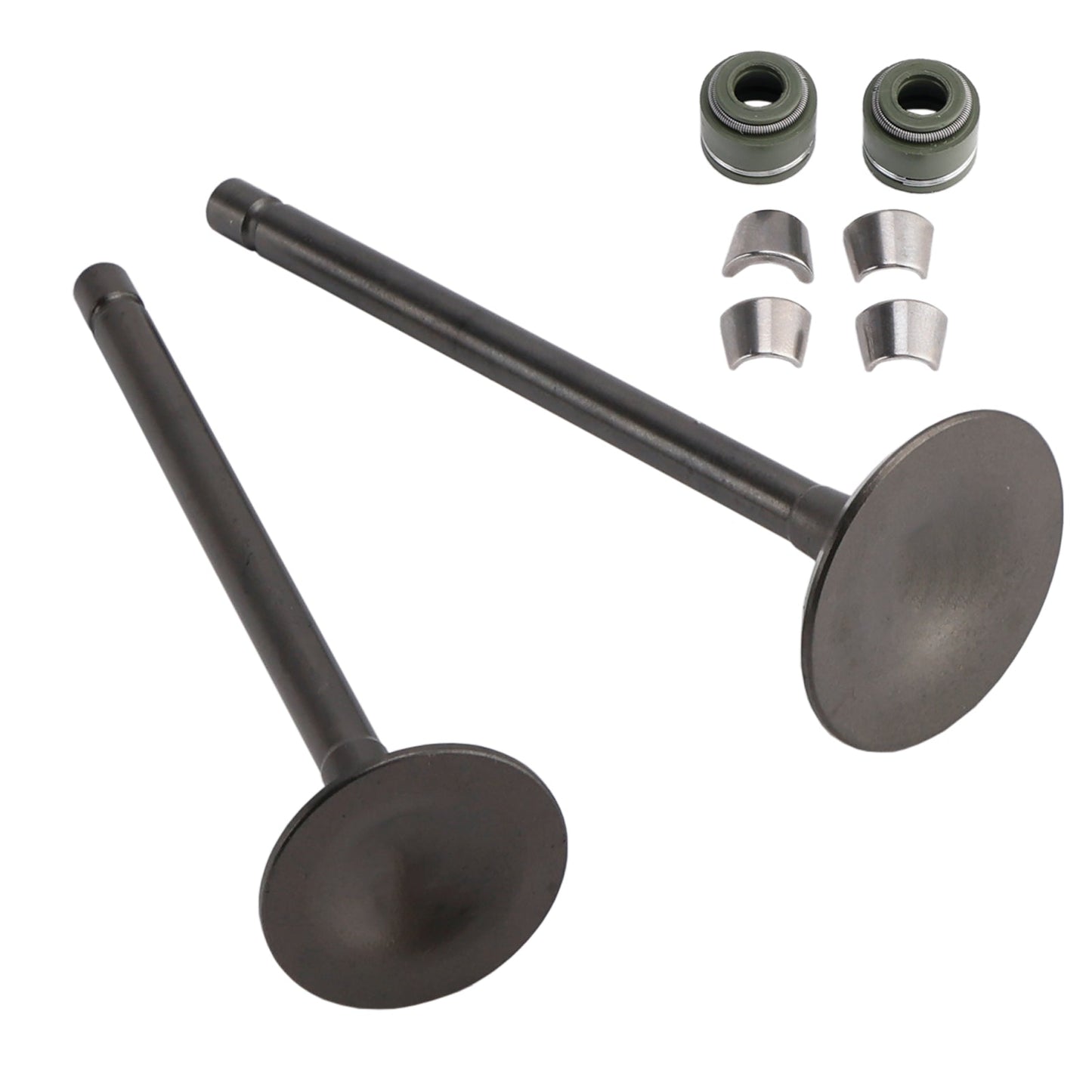 Kit valvole di aspirazione e scarico per ATV Quad Dirt Bike Pit Bike raffreddato ad aria CG 150cc