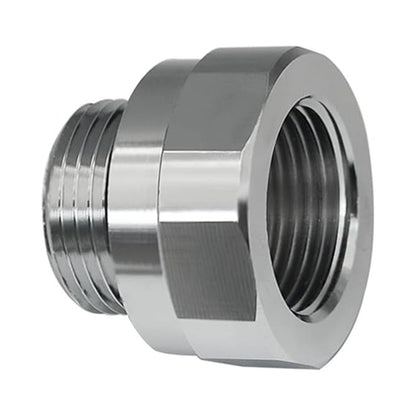 Adattatore per valvola di scarico olio, filettatura 27mm-2.0, colore argento, codice A-211.